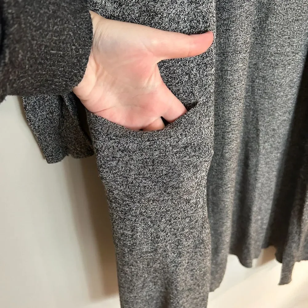 Old Navy Long-Line Open-Front Sweater - Grey